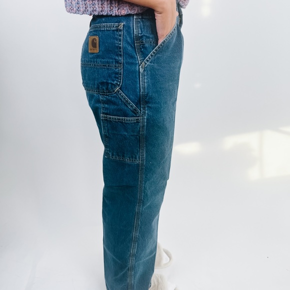 Carhartt Denim - Medium Wash Carhartt Carpenter Pants - 32 Waist